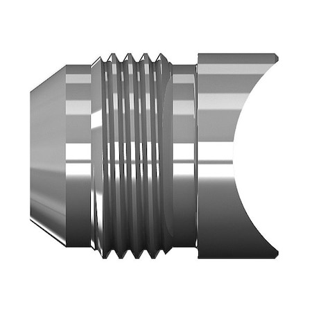 World Wide Fittings JIC MILLED SPUD PLAIN FINISH 5300X06X08